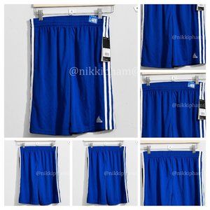 Brand new adidas Youth active shorts in  blue/white